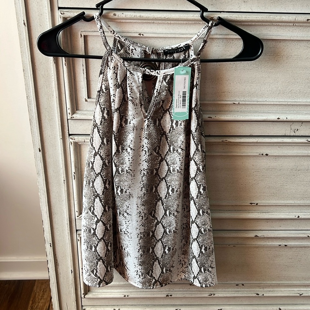 paper moon halter top xsp